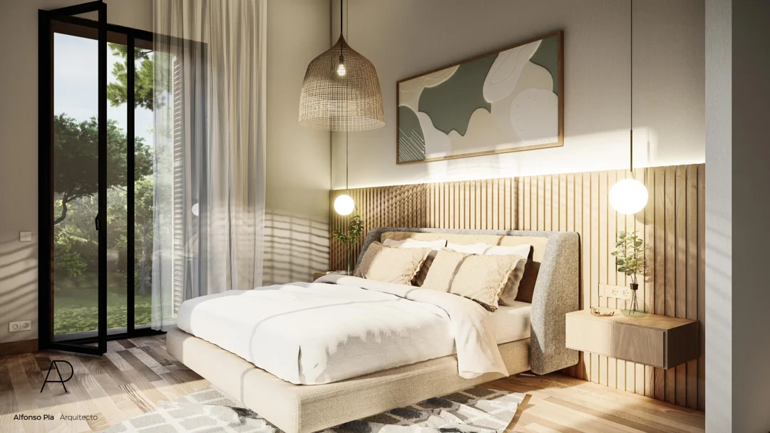 casa canyeyes dormitorio
