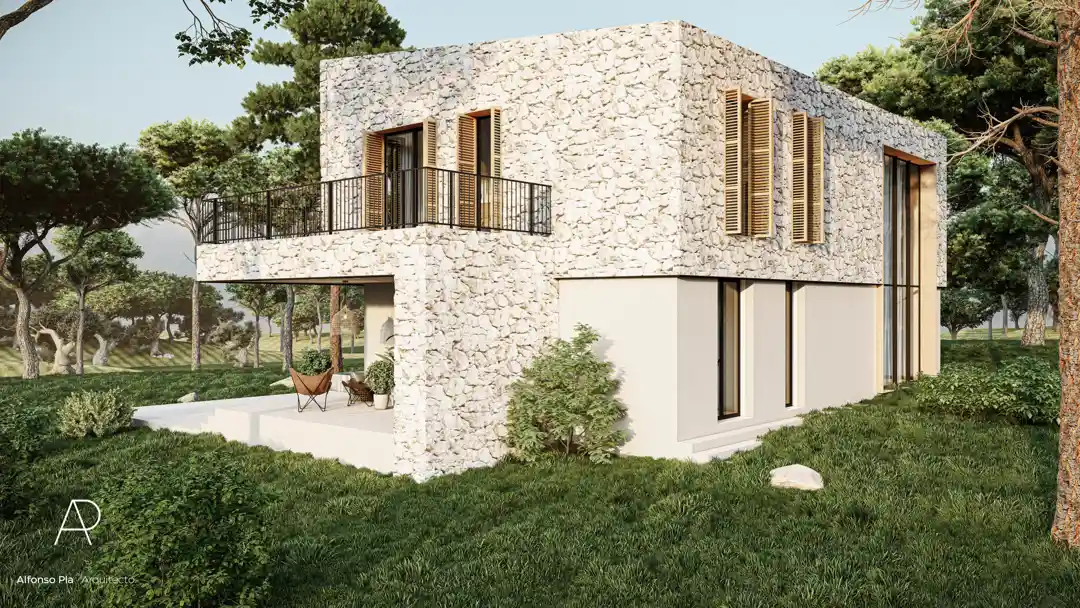 casa canyeyes zona exterior