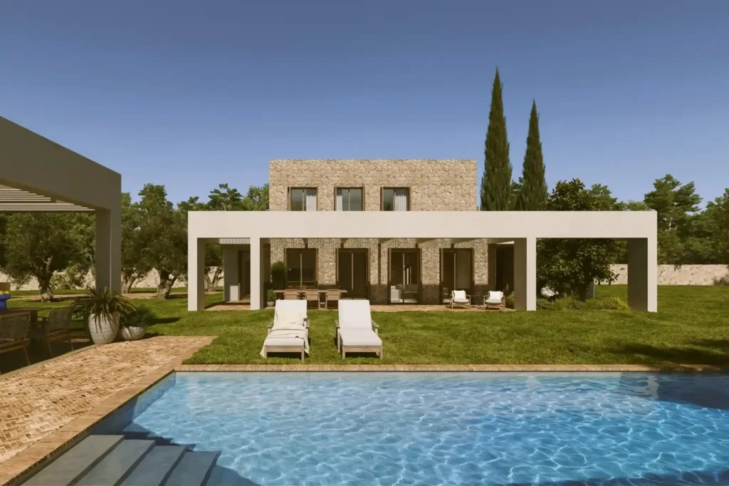 casas mallorquinas en tramontana